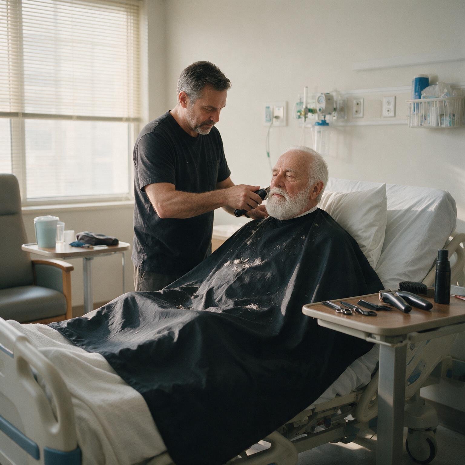 Men Wash Cut Beard