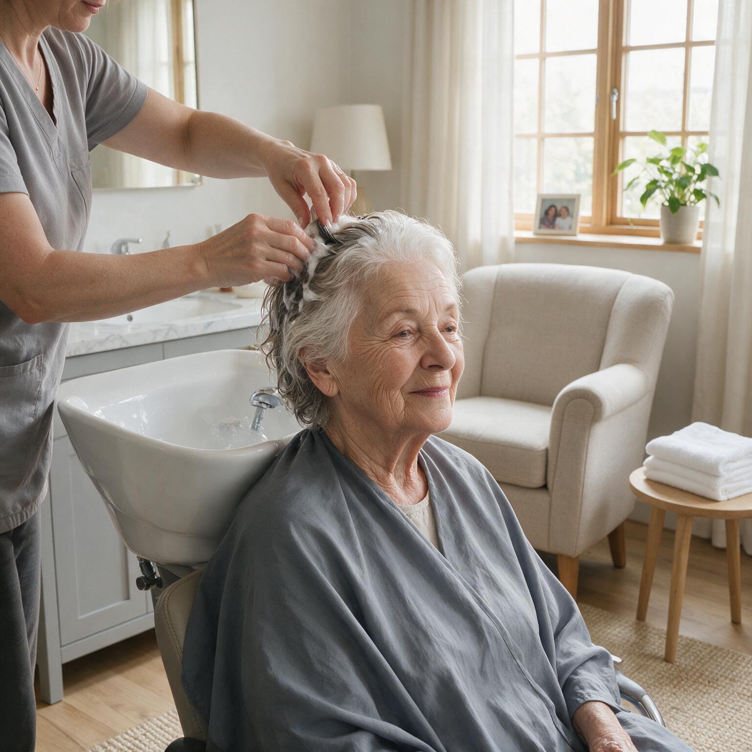 Ladies Wash Cut Style